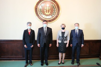 Ambassador Hristo Polendakov was accredited as Bulgaria's representative in the Danube Commission